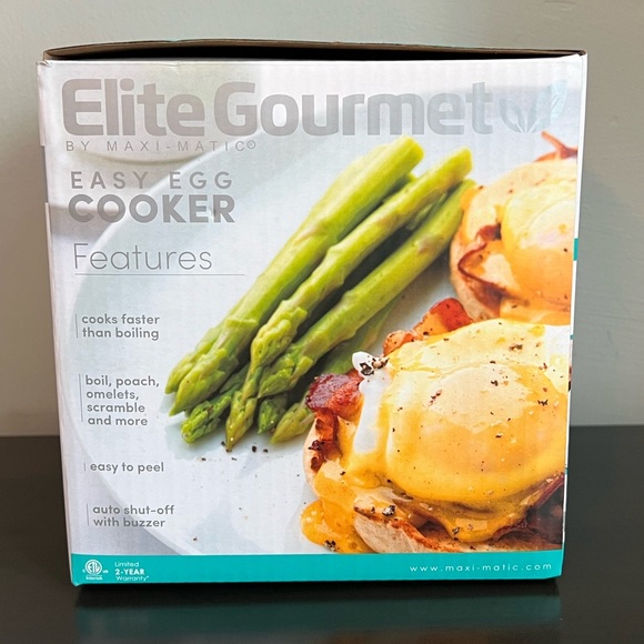 Elite Gourmet easy egg cooker - Picture 4 of 4
